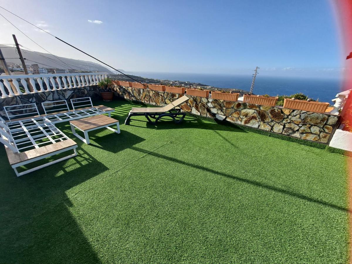 Tenerife Apartment 100M2 Casa De Don Quijote With A Terrace Of 100M2 With A View Of The Ocean And Teide Volcano And A Garden Of 600M2 イコー・デ・ロス・ビノス エクステリア 写真