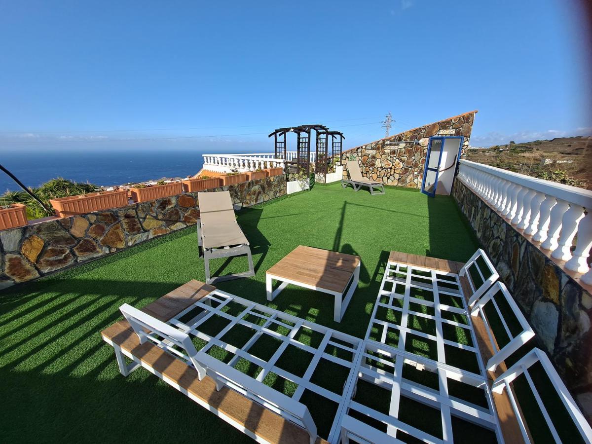 Tenerife Apartment 100M2 Casa De Don Quijote With A Terrace Of 100M2 With A View Of The Ocean And Teide Volcano And A Garden Of 600M2 イコー・デ・ロス・ビノス エクステリア 写真