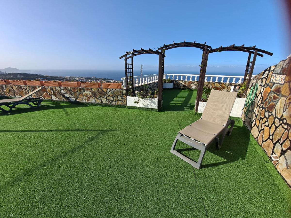 Tenerife Apartment 100M2 Casa De Don Quijote With A Terrace Of 100M2 With A View Of The Ocean And Teide Volcano And A Garden Of 600M2 イコー・デ・ロス・ビノス エクステリア 写真